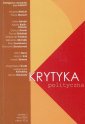 okładka książki - Krytyka polityczna 1 lato 2002