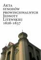 okładka książki - Akta synodów prowincjonalnych Jednoty