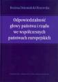 okładka książki - Odpowiedzialność głowy państwa