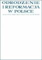 okładka książki - Odrodzenie i Reformacja w Polsce.
