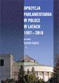 okładka książki - Opozycja parlamentarna w Polsce