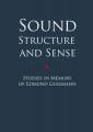 okładka książki - Sound Structure and Sense. Studies