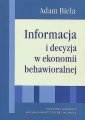 okładka książki - Informacja i decyzjaw ekonomii