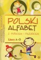 okładka podręcznika - Polski alfabet z piórkiem i pazurkiem.