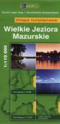 okładka książki - Wielkie Jeziora Mazurskie. Mapa