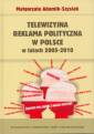 okładka książki - Telewizyjna reklama polityczna