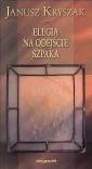 okładka książki - Elegia na odejście szpaka