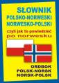 okładka książki - Słownik polsko-norweski, norwesko-polski