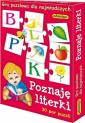 zdjęcie zabawki, gry - Poznaję literki. Gra puzzlowa