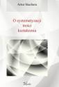 okładka książki - O systematyzacji treści kształcenia