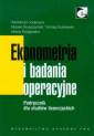 okładka książki - Ekonometria i badania operacyjne.