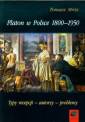 okładka książki - Platon w Polsce 1800-1950. Typy