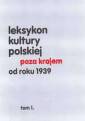 okładka książki - Leksykon kultury polskiej poza