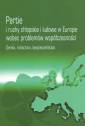 okładka książki - Partie i ruchy chłopskie i ludowe