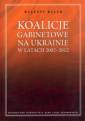 okładka książki - Koalicje gabinetowe na Ukrainie