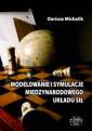 okładka książki - Modelowanie i symulacje międzynarodowego