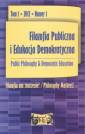 okładka książki - Filozofia publiczna i edukacja