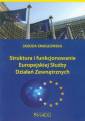 okładka książki - Struktura i funkcjonowanie Europejskiej