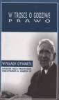 okładka książki - W trosce o godziwe prawo