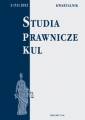 okładka książki - Studia prawnicze KUL, 3(51)/2012