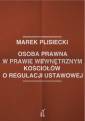 okładka książki - Osoba prawna w prawie wewnętrznym