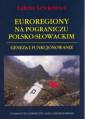 okładka książki - Euroregiony na pograniczu polsko-słowackim.