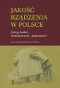 okładka książki - Jakość rządzenia w Polsce. Jak