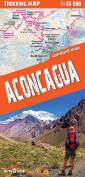 okładka książki - Aconcagua. Laminowana mapa trekkingowa