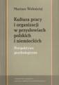 okładka książki - Kultura pracy i organizacji w przysłowiach