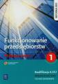 okładka książki - Funkcjonowanie przedsiębiorstw.