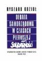 okładka książki - Debata samorządowa w czasach pierwszej