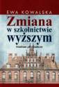 okładka książki - Zmiana w szkolnictwie wyższym.