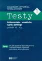 okładka podręcznika - Testy 1 śródsemestralne i semestralne