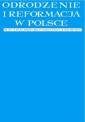 okładka książki - Odrodzenie i Reformacja w Polsce.