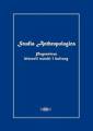 okładka książki - Studia Anthropologica. Pogranicza