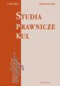 okładka książki - Studia prawnicze KUL, 2(54)/2013