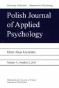 okładka książki - Polish Journal of Applied Psychology