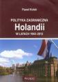 okładka książki - Polityka zagraniczna Holandii w