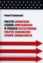 okładka książki - Polityki zewnętrzne stanów amerykańskich