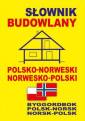 okładka książki - Słownik budowlany polsko-norweski,