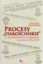 okładka książki - Procesy starościńskie w województwie