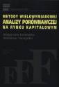 okładka książki - Metody wielowymiarowej analizy