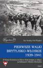 okładka książki - Pierwsze walki brytyjsko-włoskie