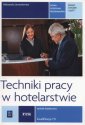 okładka podręcznika - Techniki pracy w hotelarstwie.