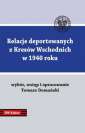 okładka książki - Relacje deportowanych z Kresów