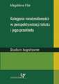 okładka książki - Kategoria nieokreśloności w perspektywizacji...