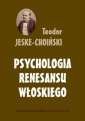 okładka książki - Psychologia renesansu włoskiego