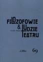 okładka książki - Filozofowie & ludzie teatru. Seria: