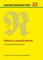 okładka książki - Niemcoznawstwo 22. Niemcy współczesne