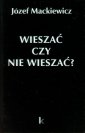 okładka książki - Wieszać czy nie wieszać? Artykuły